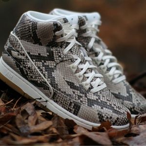 Air Python Snakeskin Leather
